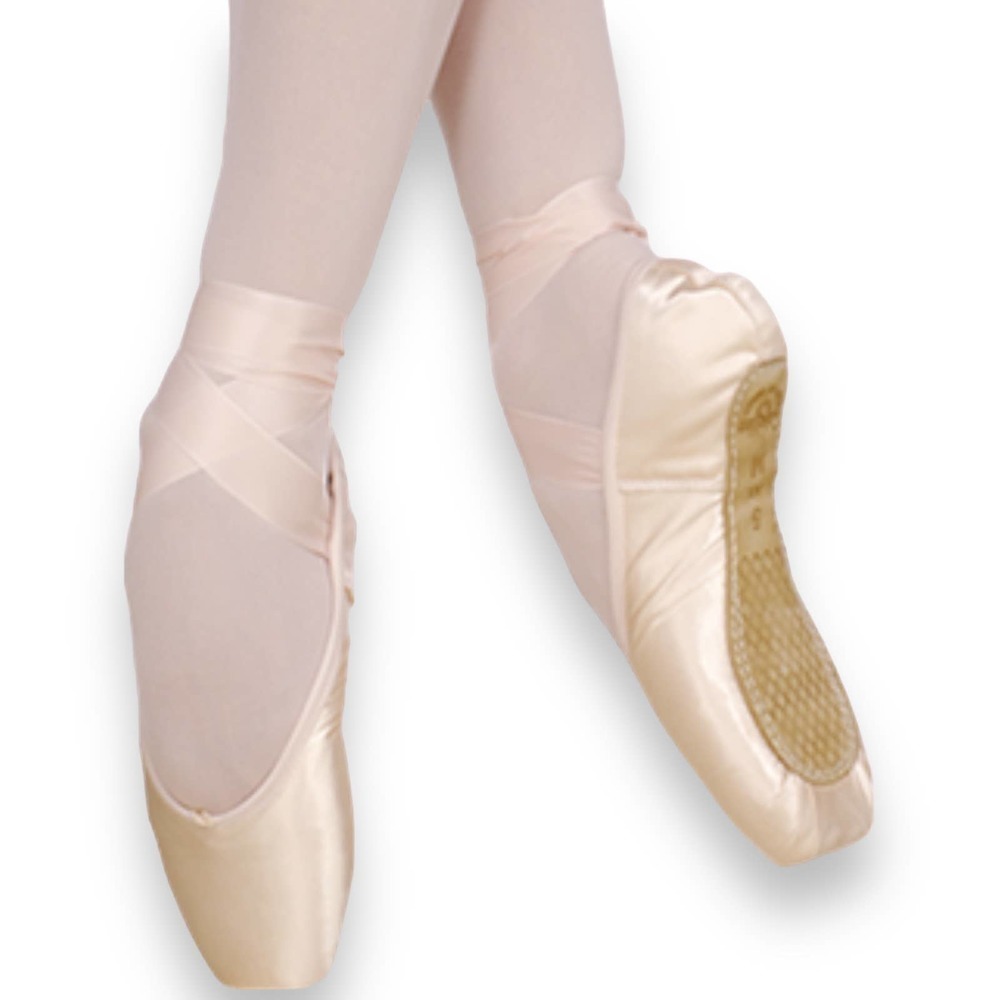 Grishko Ulanova I European Pink Soft Shank Ballet Pointe Shoes Size 3.0 3X SS
